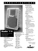 Peavey Stadia T II Owner's manual