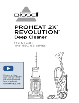 Bissell PROHEAT 2X REVOLUTION - 1551 Series User manual