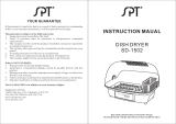 SPT SD-1502 Operating instructions