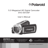 Polaroid DVC-725F User manual