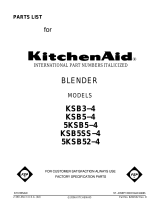 KitchenAid 5KSB52-4 Template