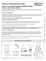 American Standard AM3838N1400.020 Installation guide