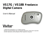 Vivitar VS17G User manual