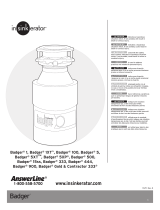 InSinkErator Badger 5XP User manual