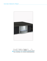 Krell Industries Connect Stream Player Owner’s Reference
