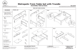 KidKraft Metropolis Train Table Set Assembly Instruction