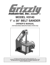 Grizzly H3140 Owner's manual