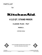 KitchenAid KSM75WH1 Template