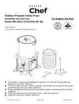 Rankam Outdoor Aluminium Turkey Deep Fryer & Boiler Owner's manual