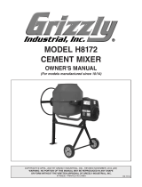 Grizzly H8172 Owner's manual