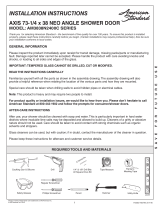 American Standard AM3838N2400C.213 Installation guide