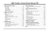 Pontiac Torrent 2009 Owner's manual