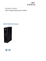 ARRIS Group NVG599 User manual