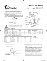 Robertshaw 120 Series Gas Valves User manual
