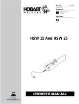 HobartWelders HSW 25 User manual