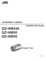 JVC GZ-HM 430 Owner's manual