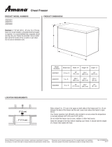 Amana AQC0701GRW Installation guide