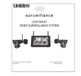 Uniden UDR780HD Owner's manual