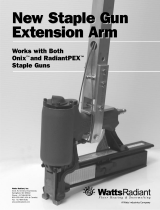 Watts Staple Gun Extension Arm User guide