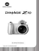 Minolta Dimage Z10 Operating instructions