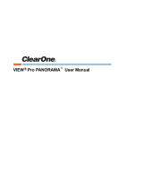 ClearOne Panorama User manual