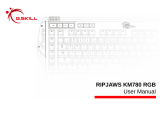 G.Skill GK-KCL1C4-KM780RS10NA User manual