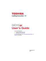 Toshiba excite go User manual