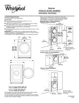 Whirlpool WFW5090JW Installation guide