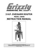 Grizzly G8030 Owner's manual