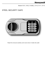 Honeywell Safes & Door Locks 5101DOJ User manual