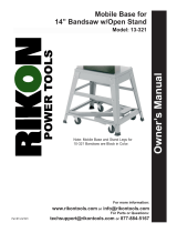 Rikon Power Tools 13-321 User manual