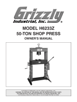 Grizzly H6233Z Owner's manual