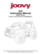 Joovy 0008X Series User manual