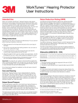 3M Digital WorkTunes™ Hearing Protector and AM/FM Stereo Radio, featuring Voice Assist User guide
