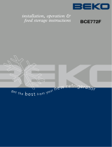 Beko BCE772F Owner's manual