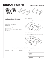 Broan LT30 User manual