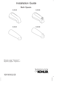 Kohler 389-BN Installation guide