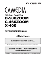 Olympus Camedia C-460 Zoom User manual