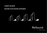 ReSound LiNX & LiNX TS Receiver-in-Ear User guide