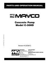 MQ Multiquip C-30HD User manual