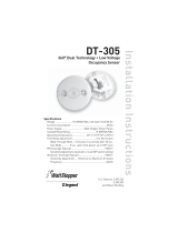 Legrand DT-305 v3 360 degree Dual Technology Occupancy Sensor Installation guide