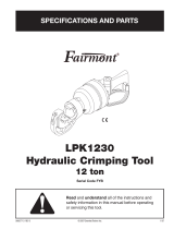 Greenlee LPK1230  12 Ton Hydraulic Crimp Tool - Serial FYE User manual