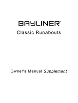 Bayliner 2004 192 Cuddy Classic Owner's manual