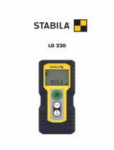 Stabila LD 220 User manual