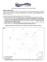Spidertrax WHS010 Installation guide