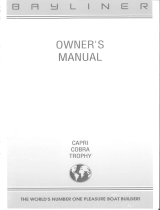 Bayliner 1988 Cobra Owner's manual