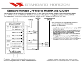 Standard Horizon Wiring CPF180i Owner's manual