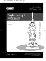 Vax V-008T User manual