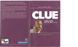 Clue Clue DVD Owner's manual