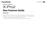 Fujifilm X-Pro2 Body Black Owner's manual
